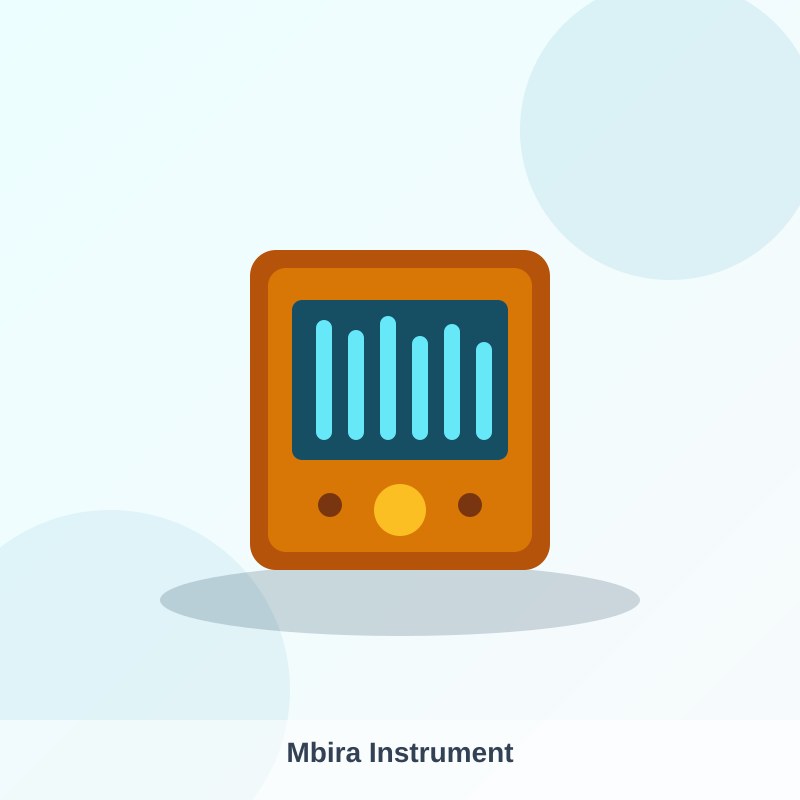 Traditional Mbira Instrument